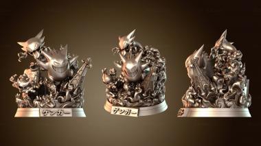 3D model Gengar Evolution Named Form (STL)