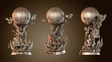 3D model Genkidama Goku Arms Raised (STL)