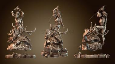 3D model Geralt Witcher (STL)