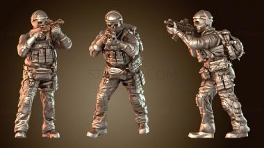 3D model Ghost Dudes Trio (STL)