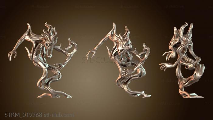 Статуэтки герои, монстры и демоны Ghost Shadowed Warrior