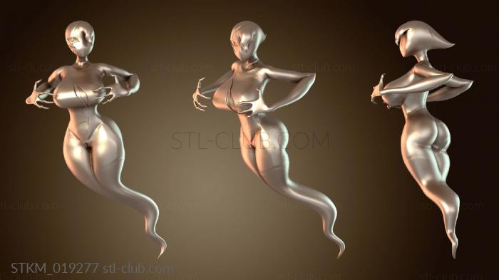 Статуэтки герои, монстры и демоны Ghostfreak Corrupted Gwen and Fantasmatico