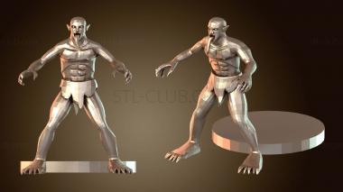 3D model Ghoul For Shapeways Model (STL)