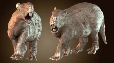 3D мадэль Гигантский зверь-капибара (STL)