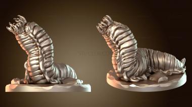 3D мадэль Гигантский ужас пиявки (STL)