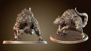 3D model Giant Rat Swarm (STL)
