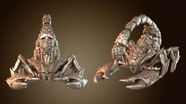 3D model Giant Scorpion Jagged Claw (STL)