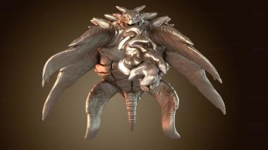 3D модель Мистический панцирь гигантской морской черепахи (STL)