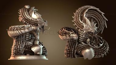 3D мадэль Гигантский призванный змеиный змеиный яд Титан (STL)