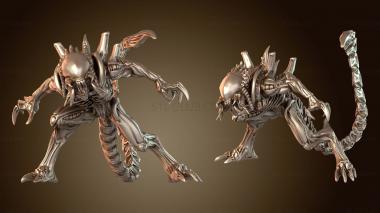 3D модель Гибридная сущность охотника за черепами Гигериана (STL)