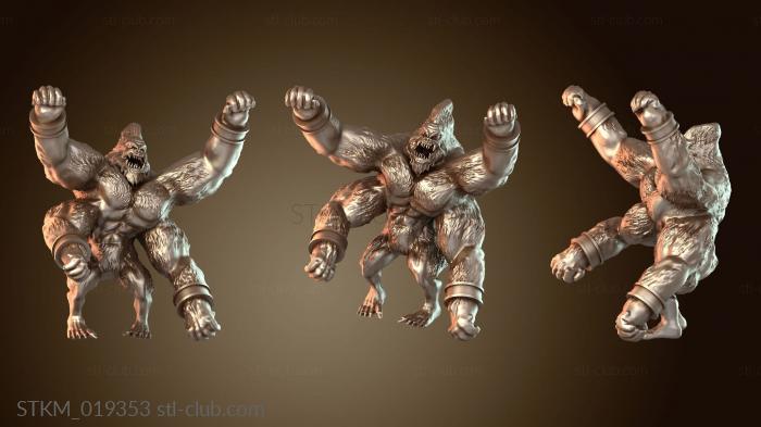 Статуэтки герои, монстры и демоны Girallon Demons Howling