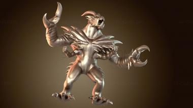 3D model Glabrezu Demon Fiend (STL)