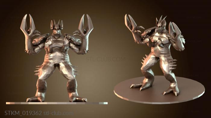 Статуэтки герои, монстры и демоны Glabrezu Multiarmed