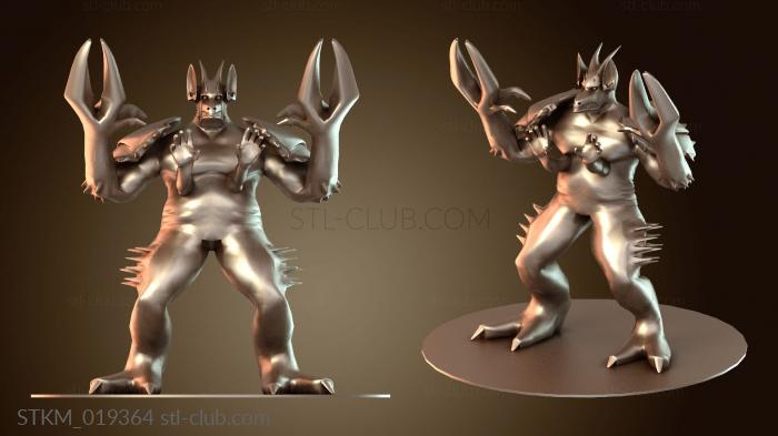 Статуэтки герои, монстры и демоны Glabrezu On Display