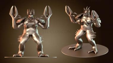 3D model Glabrezu On Display (STL)