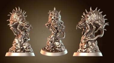 3D model Glowing Tithonoloth Drone Lurker (STL)