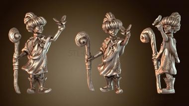 3D model Gnome Druid Fengles Bloom (STL)