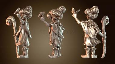 3D model Gnome Druid Fengles Grove (STL)