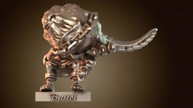 3D model Goblin Blood Bowl Fanatic Savage (STL)