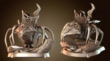 3D мадэль Гоблин-босс, гигантский ездовой зверь (STL)