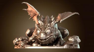 3D model Goblin Caves Baby Dragon Hatchling (STL)