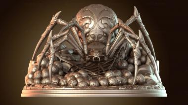 3D model Goblin Caves Spider Nest Horror (STL)