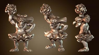 3D model Goblin Cheerleader Mischievous (STL)