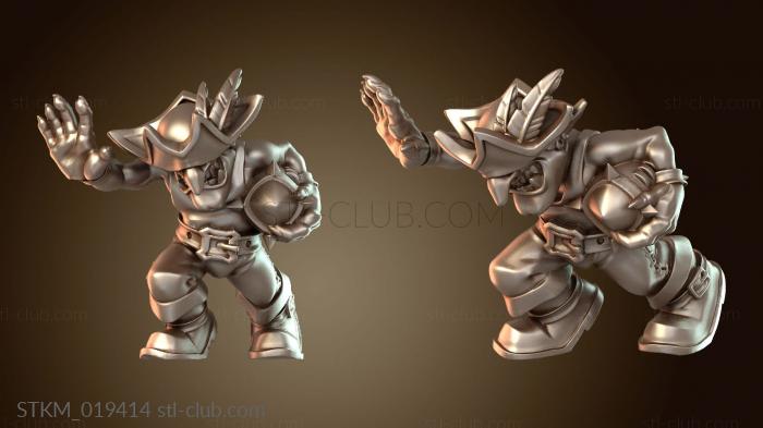 Статуэтки герои, монстры и демоны Goblin Pirate Scallywag