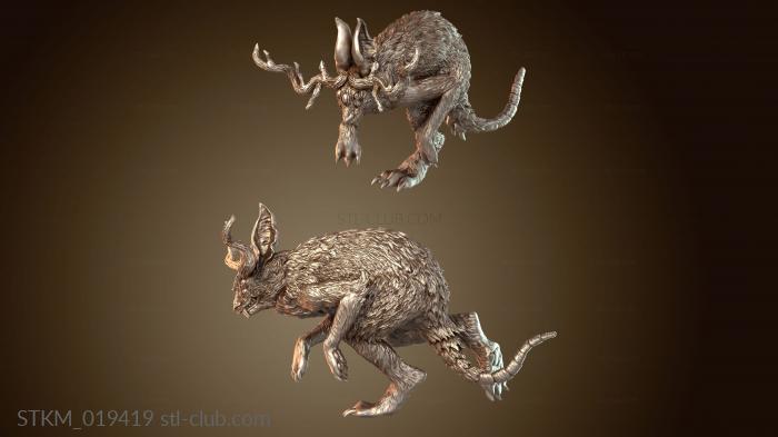 Статуэтки герои, монстры и демоны Goblin Riders Jackalope Swift