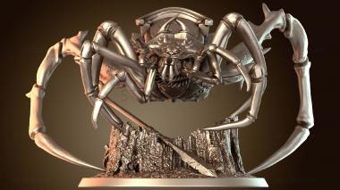 3D model Goblin Spider Alchemist Saddled (STL)