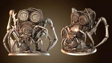 3D model Goblin Spider Barrel Booze Runner (STL)