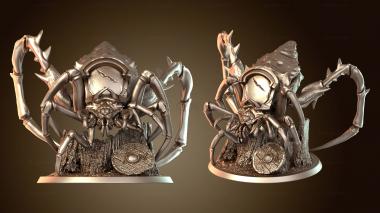 3D model Goblin Spider Lancer Saddled Spear (STL)