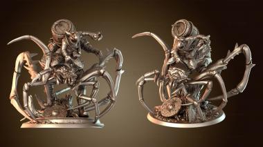 3D model Goblin Spider Sapper Engineer (STL)