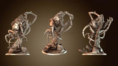 3D model Goblin Spider Simple Saddled Mount (STL)