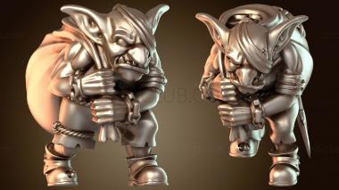 3D model Gobs Pirates Bag Loot (STL)