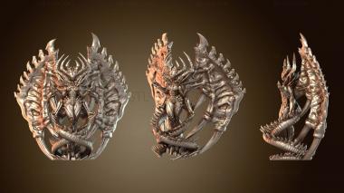 3D model Goddess Darkness Shadowed (STL)