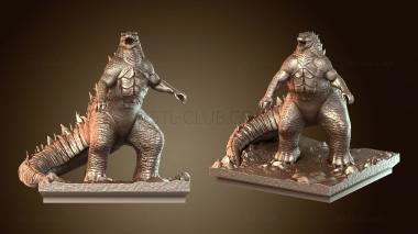 3D model Godzilla Mesh Marked Variant (STL)