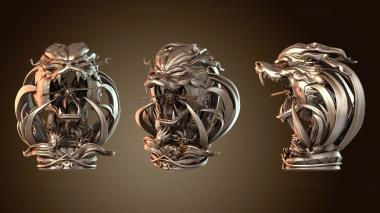 3D модель Гогета Фьюжн Воин (STL)