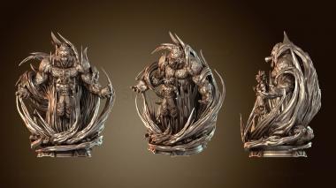 3D model Goku Oozaru Ape Form (STL)