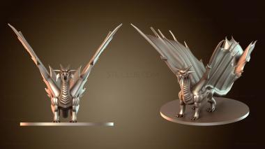 3D model Gold Dragon Legendary (STL)