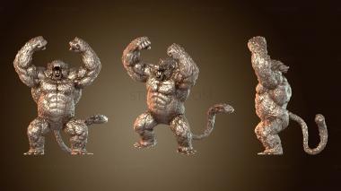 3D model Golden Oozaru Dragon Ball Beast (STL)