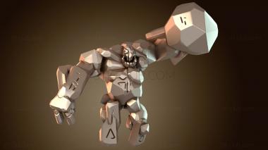3D model Golem Ancient (STL)