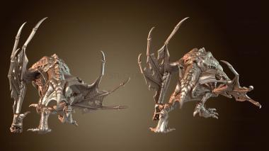 3D model Gorespawn Riders Warband (STL)