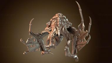 3D модель Свирепые всадники кровавых отродий (STL)