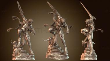 3D model Gorr God Butcher Fabric Cloak (STL)