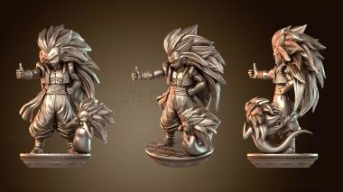 3D model Gotenks Dragon Ball Fusion Spirit (STL)