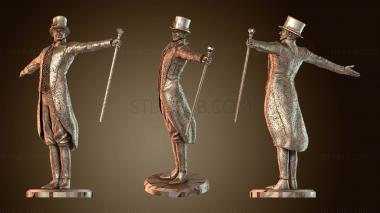 3D мадэль Драматическая шляпа Великого шоумена Барнума (STL)