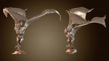 3D мадэль Большие летучие мыши Ночная летучая мышь (STL)