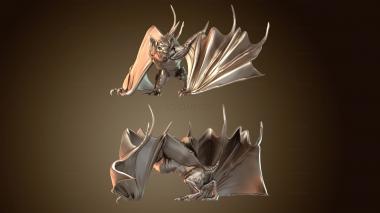 3D model Great Bats Bat (STL)