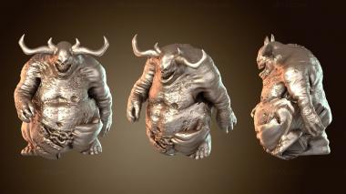 3D model Greatun one nurgle daemons walking (STL)